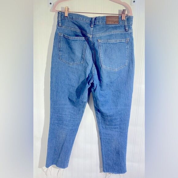 Madewell The Perfect Vintage Jean Raw Hem Sz 28 - Picture 6 of 8